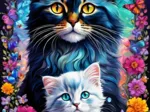 Katzen - Mutterliebe Kollektion