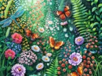 Die Schmetterlinge im Garten