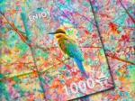 Fröhlicher Vogel