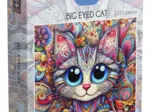Großäugige Katze