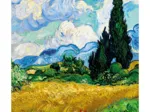Weizenfeld Mit Zypressen - Vincent Van Gogh