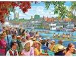 Rudern auf der Regatta