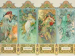 Mucha Alfons: Four Seasons
