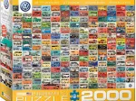 Volkswagon Groovy Bus Collage