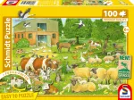 Tierkinder auf dem Bauernhof