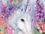 Sanfte Einhornschönheit