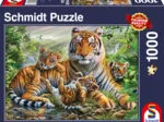 Tiger und Welpen