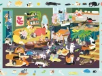 Lustiges Katzen-Gewimmel