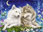 Kuschelige Wolfsfreunde