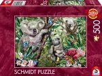 Süße Koala-Familie