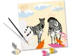 Malen nach Zahlen - CreArt - Zebra - Jolane Edition