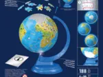 3D Puzzle - Globus Weltkarte auf Deutsch