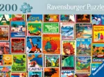 Wellness & Puzzle - Briefmarken aus aller Welt