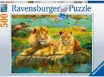 Lions in the Savannah