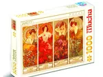 Alphonse Mucha: Edelsteine und Blumen