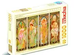 Alphonse Mucha: Die Momente des Tages