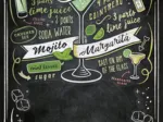 Kreidetafel - Cheers