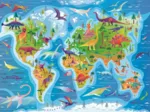 Dinosaurs Map