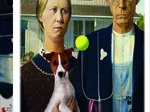 American Gothic: Dog Edition