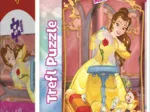 Mini Puzzle - Beautiful Princesses - Disney Princess