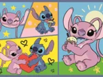 2 Puzzles - There'S No Boredom With Stitch